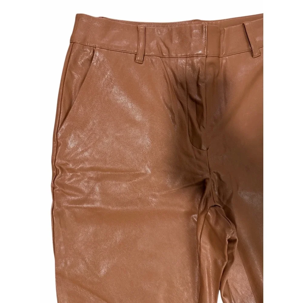 Commando Faux Leather‎ 7/8 Trouser Cocoa Women's Size Medium